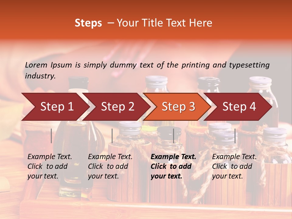 Spa Tropical Resort PowerPoint Template