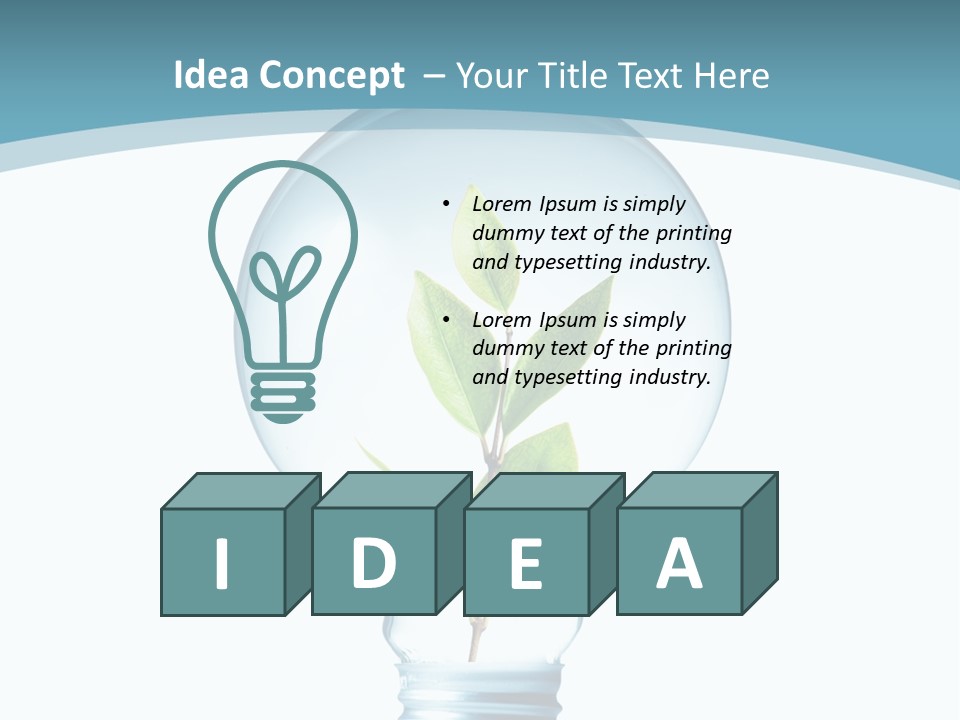 Creative Ecological Warming PowerPoint Template