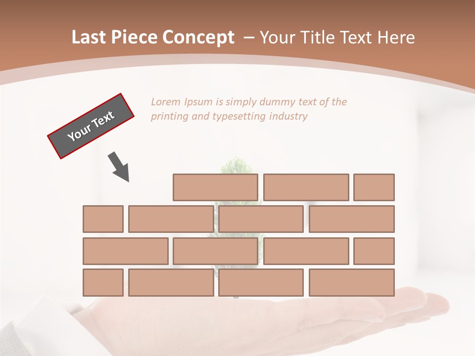 Development Eco Man PowerPoint Template