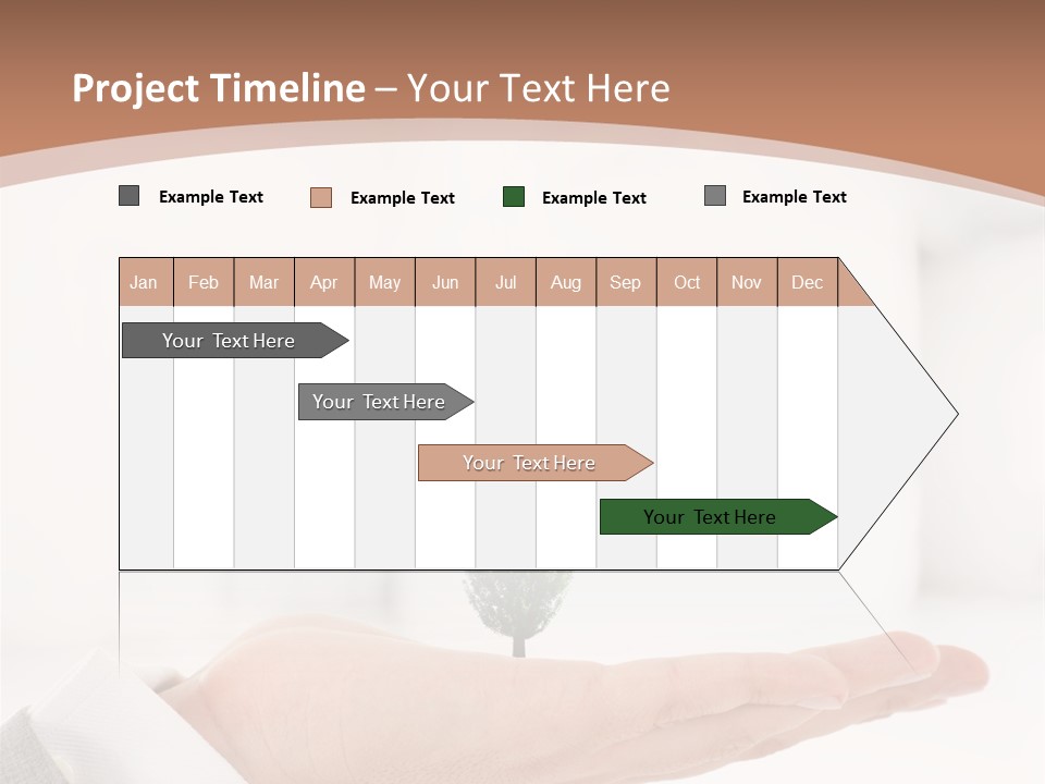 Development Eco Man PowerPoint Template
