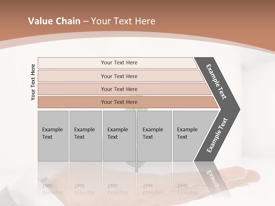 Development Eco Man PowerPoint Template