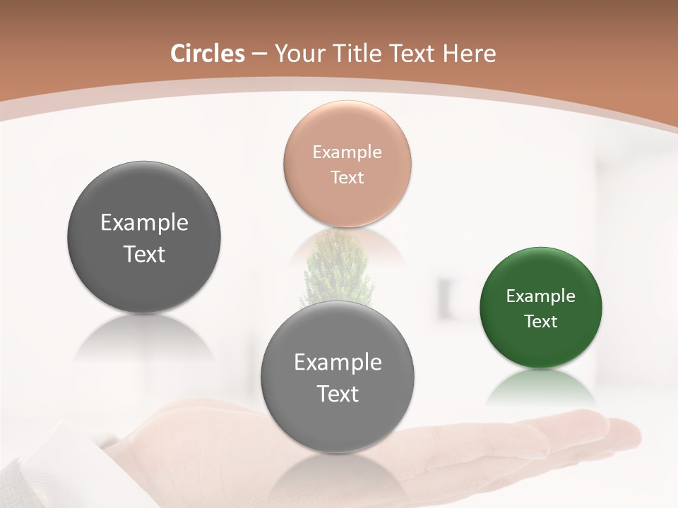 Development Eco Man PowerPoint Template