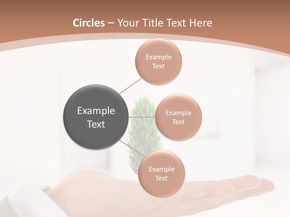 Development Eco Man PowerPoint Template