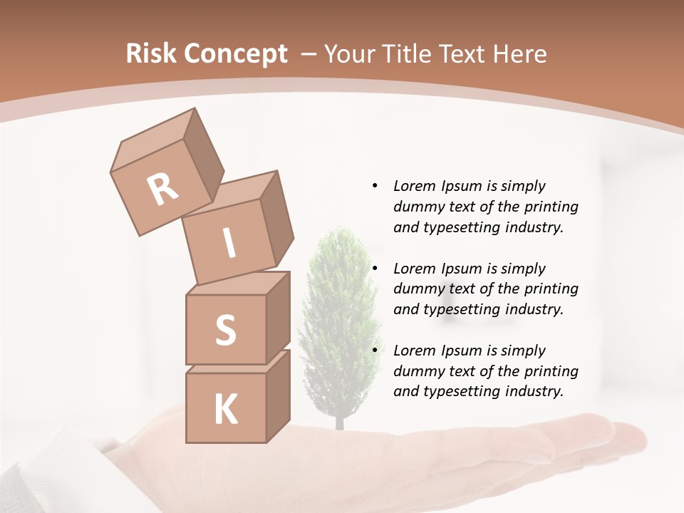 Development Eco Man PowerPoint Template