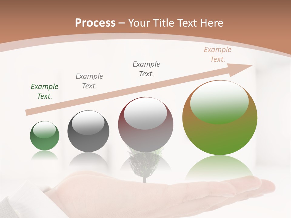 Development Eco Man PowerPoint Template