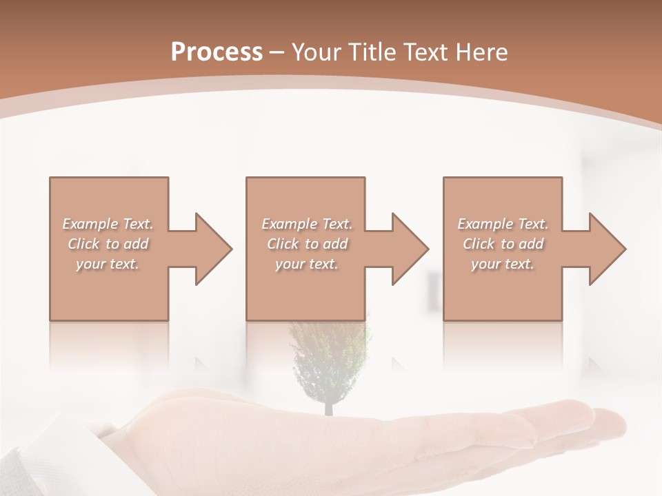 Development Eco Man PowerPoint Template