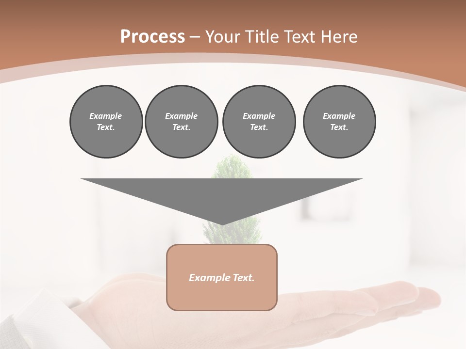 Development Eco Man PowerPoint Template