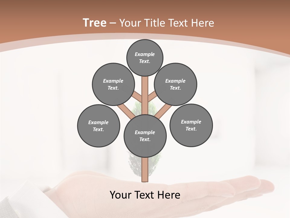 Development Eco Man PowerPoint Template