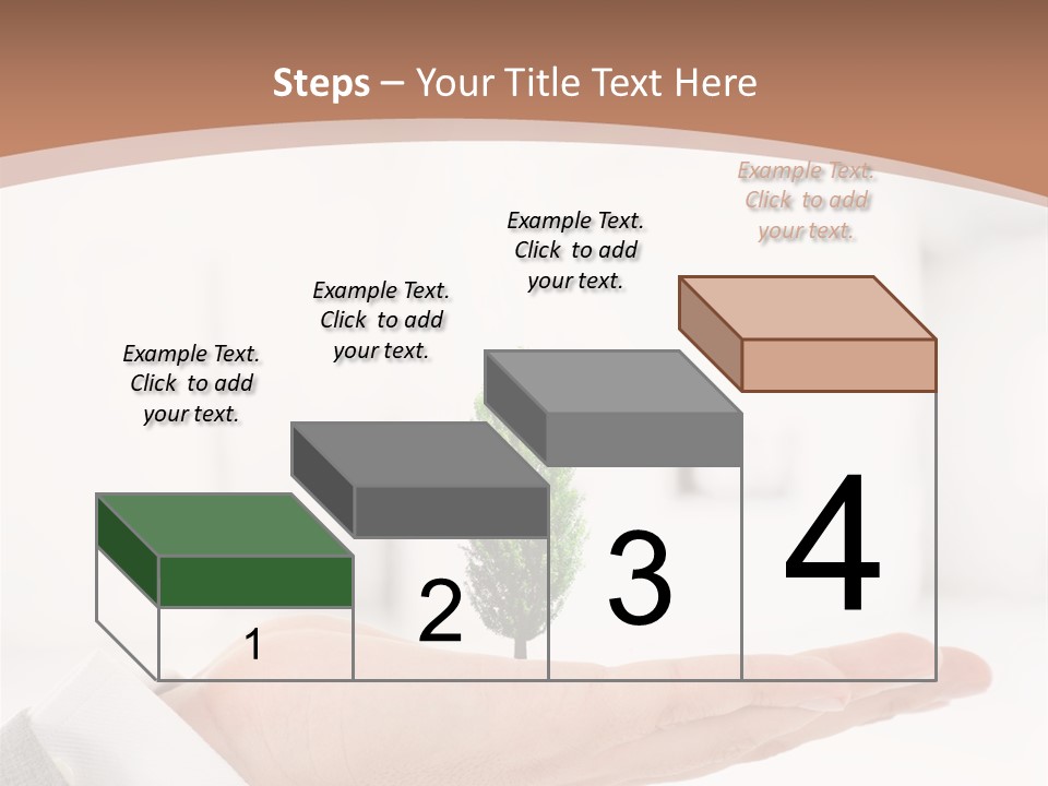Development Eco Man PowerPoint Template