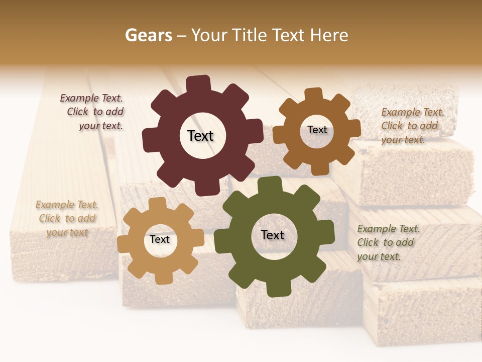 Plank Industry Stack PowerPoint Template