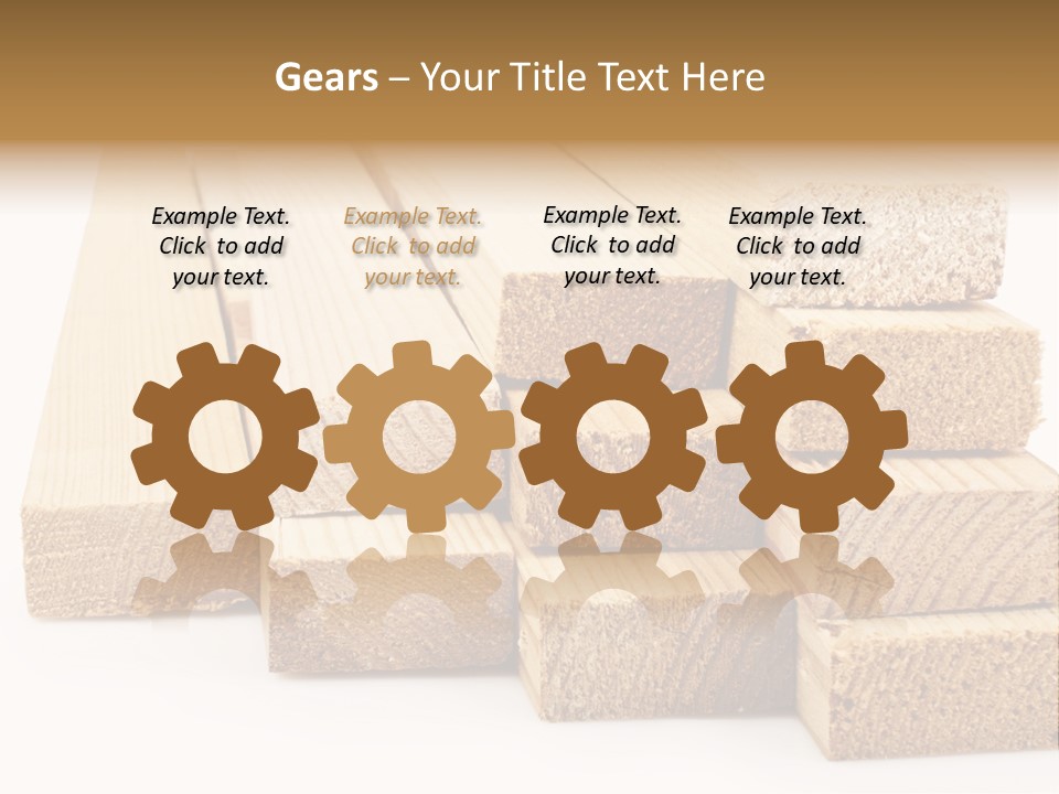 Plank Industry Stack PowerPoint Template