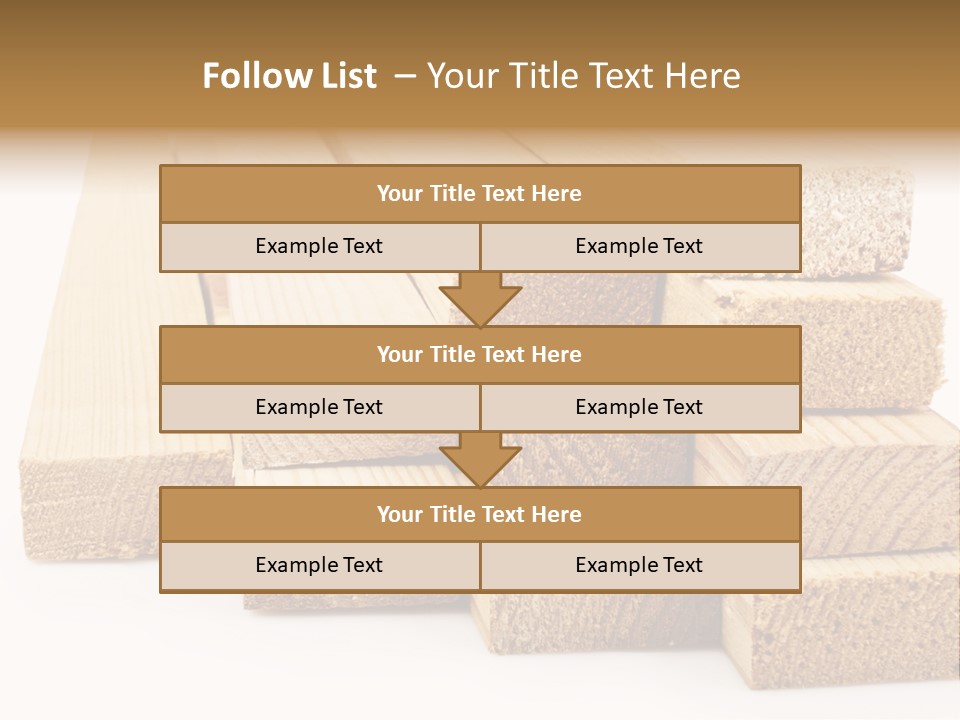 Plank Industry Stack PowerPoint Template