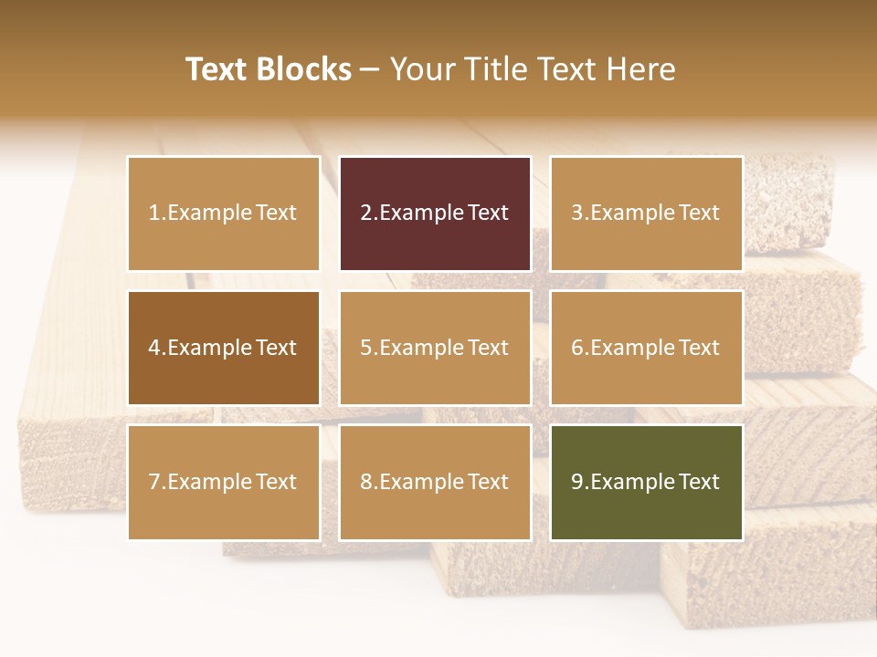 Plank Industry Stack PowerPoint Template