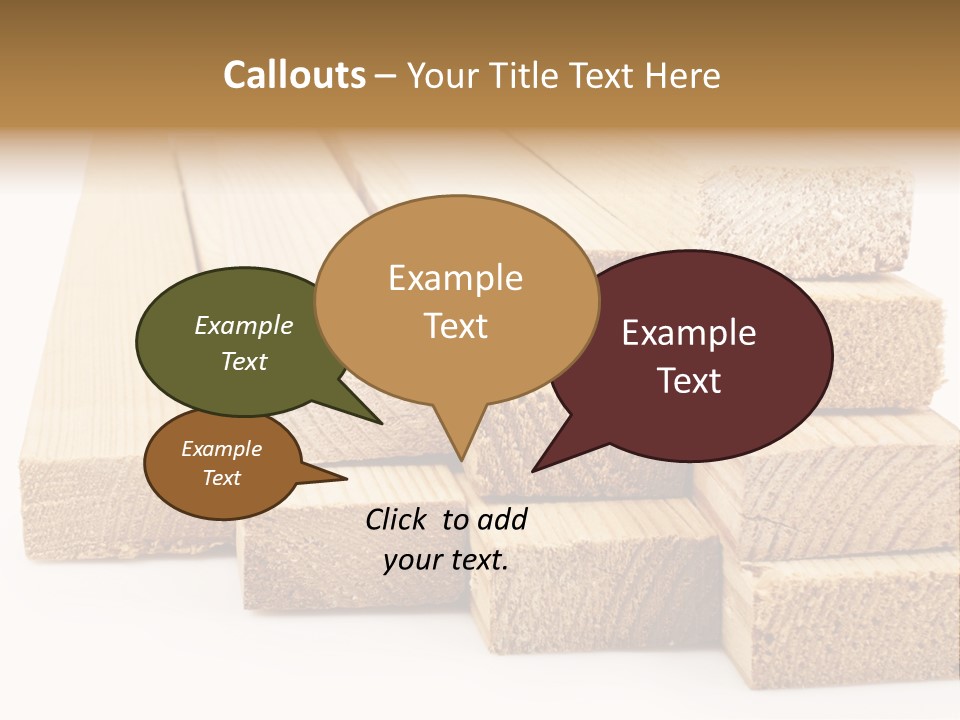 Plank Industry Stack PowerPoint Template