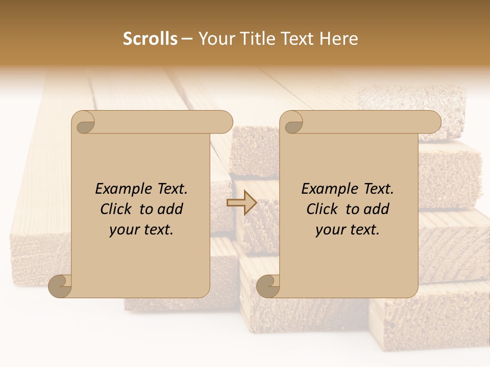 Plank Industry Stack PowerPoint Template