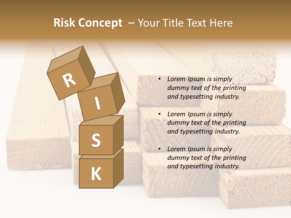 Plank Industry Stack PowerPoint Template