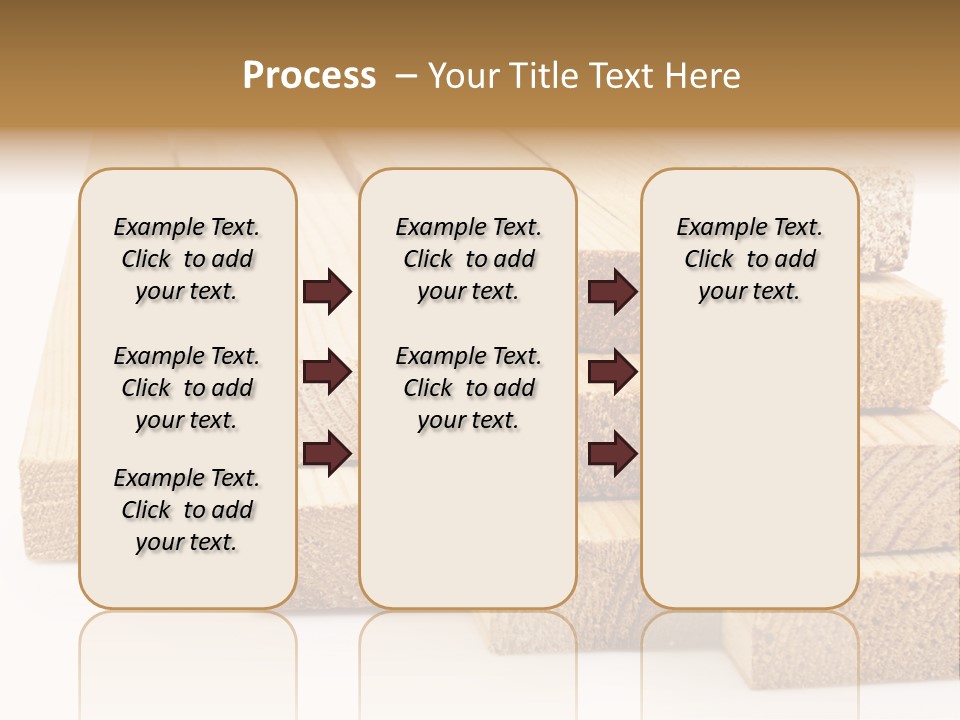 Plank Industry Stack PowerPoint Template