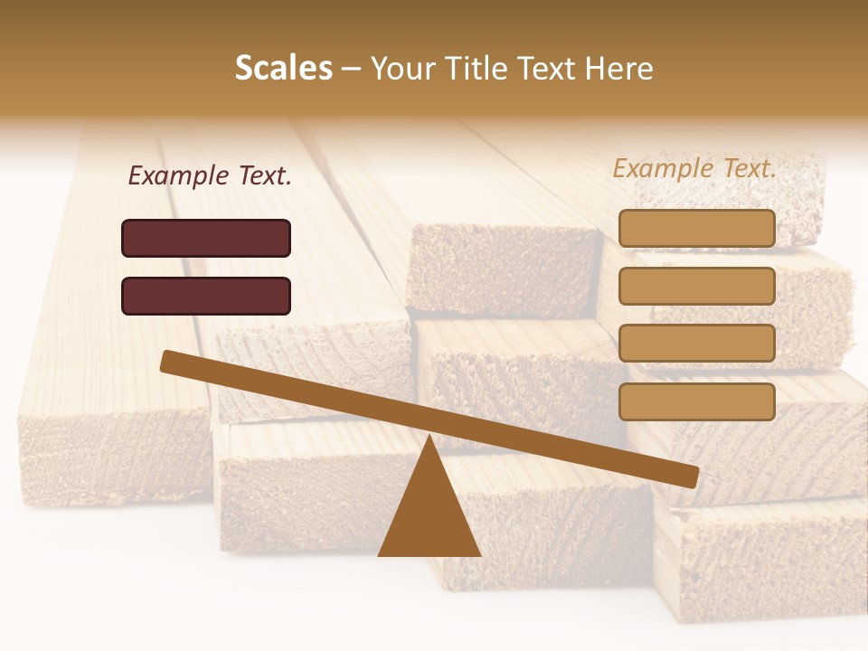 Plank Industry Stack PowerPoint Template