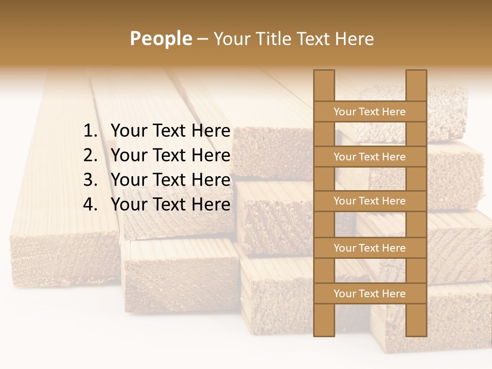 Plank Industry Stack PowerPoint Template