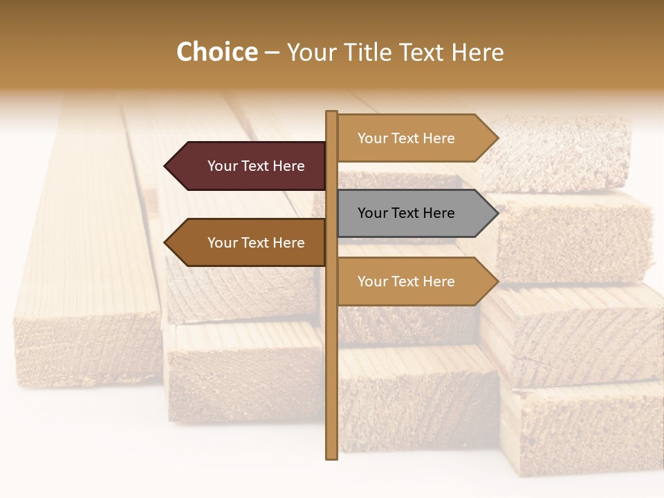 Plank Industry Stack PowerPoint Template