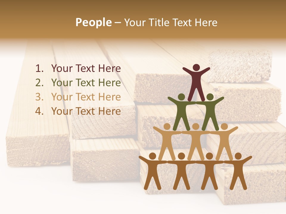 Plank Industry Stack PowerPoint Template