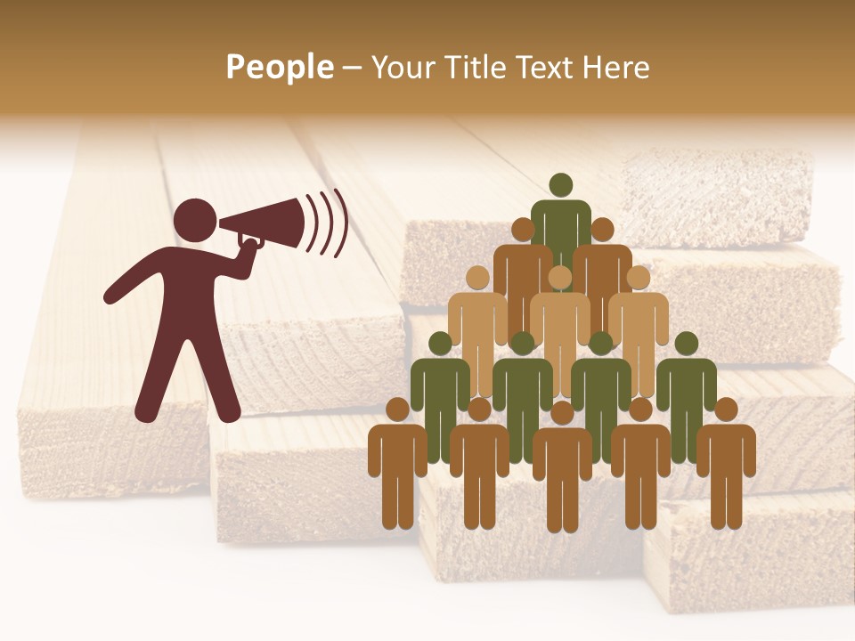 Plank Industry Stack PowerPoint Template