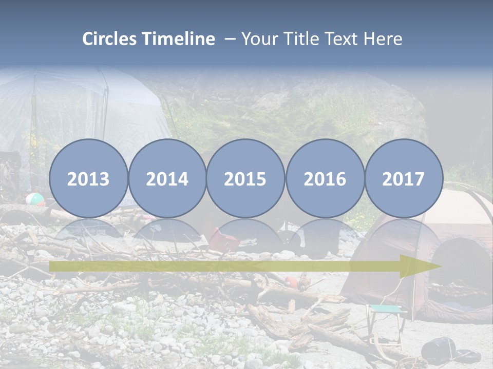 Omnivore Ice Chest Huge PowerPoint Template