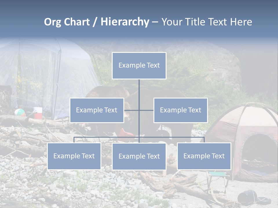 Omnivore Ice Chest Huge PowerPoint Template