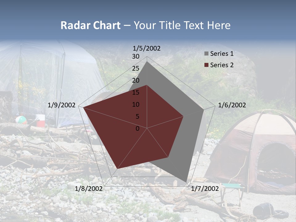 Omnivore Ice Chest Huge PowerPoint Template