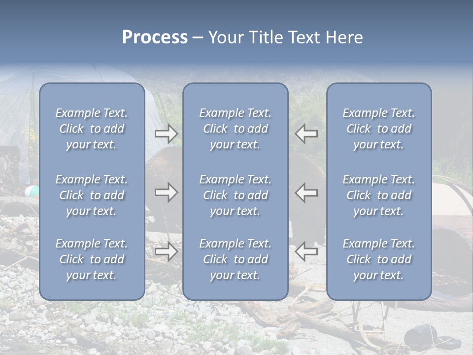 Omnivore Ice Chest Huge PowerPoint Template