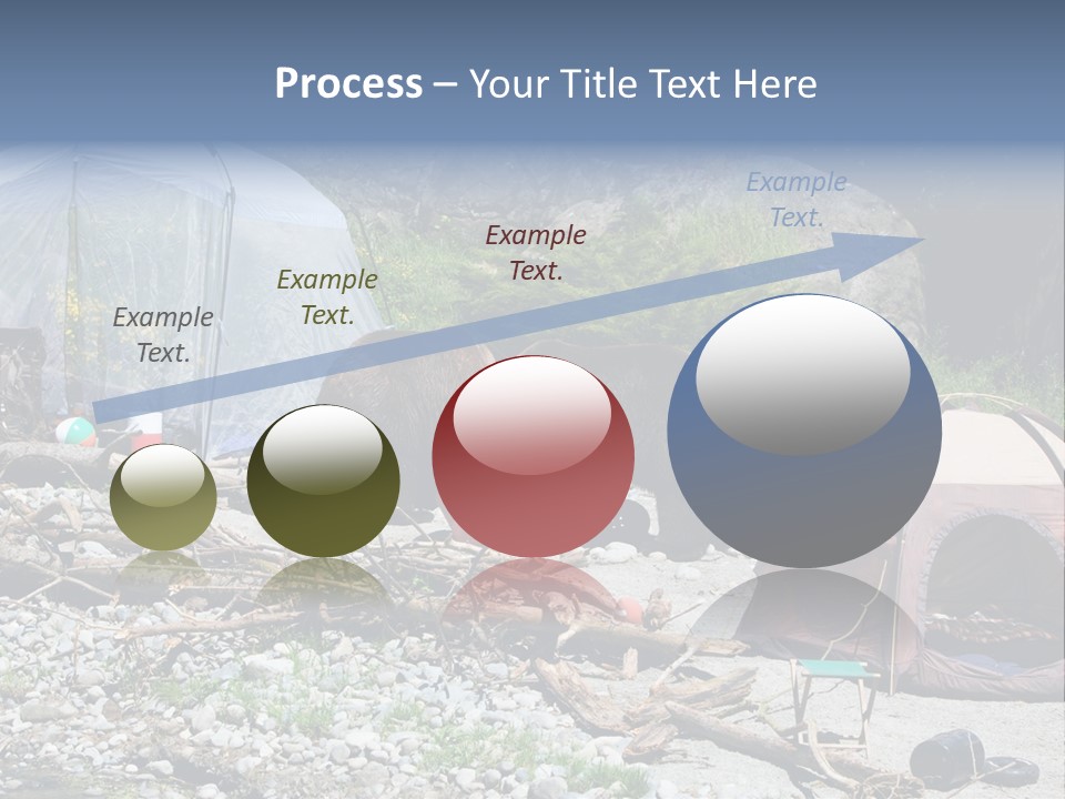 Omnivore Ice Chest Huge PowerPoint Template