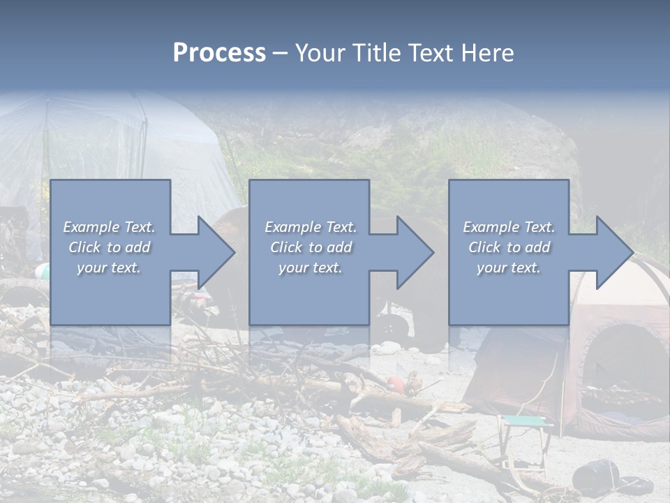 Omnivore Ice Chest Huge PowerPoint Template