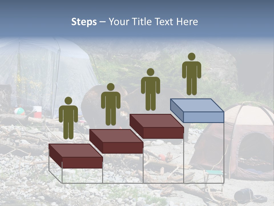 Omnivore Ice Chest Huge PowerPoint Template