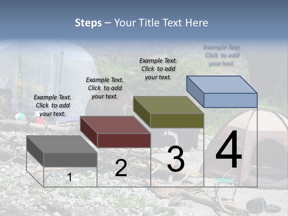 Omnivore Ice Chest Huge PowerPoint Template