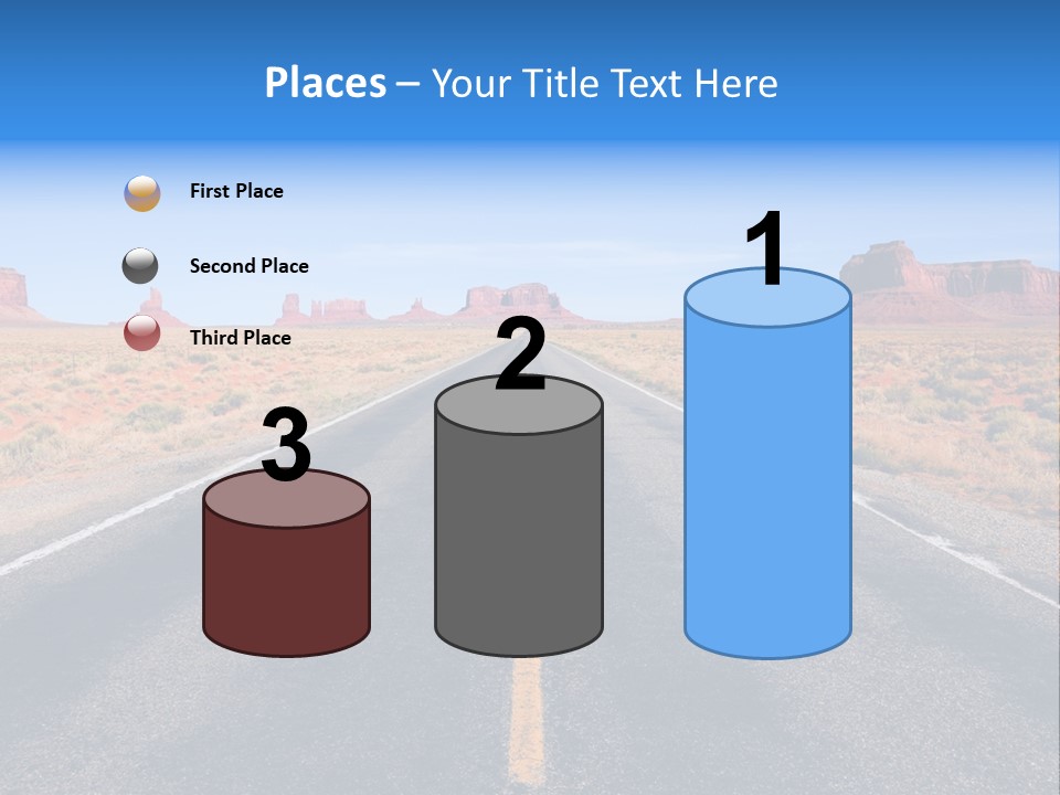 American Tourist Tourism PowerPoint Template