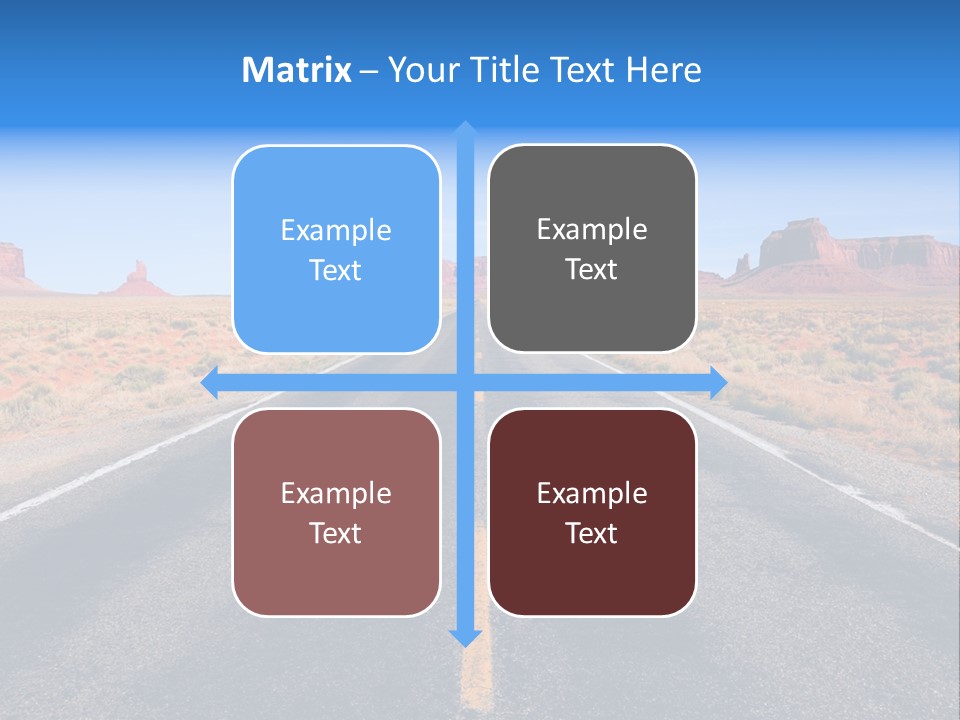 American Tourist Tourism PowerPoint Template