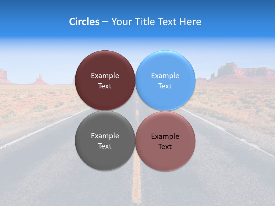 American Tourist Tourism PowerPoint Template