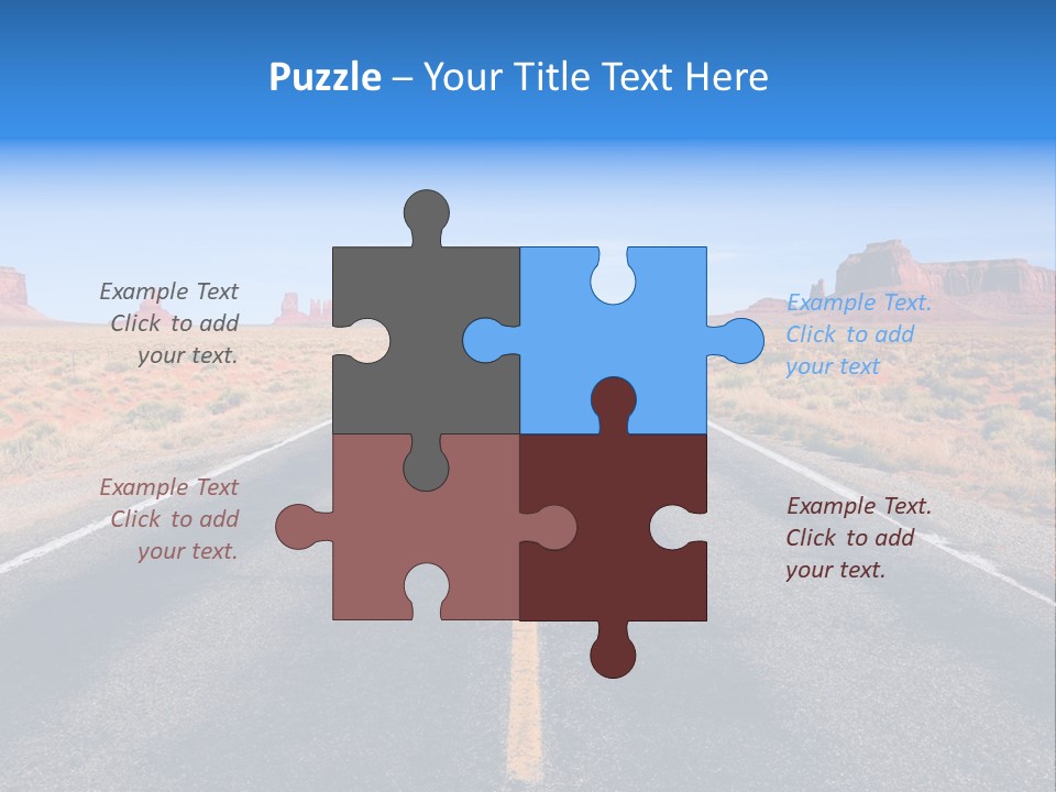 American Tourist Tourism PowerPoint Template