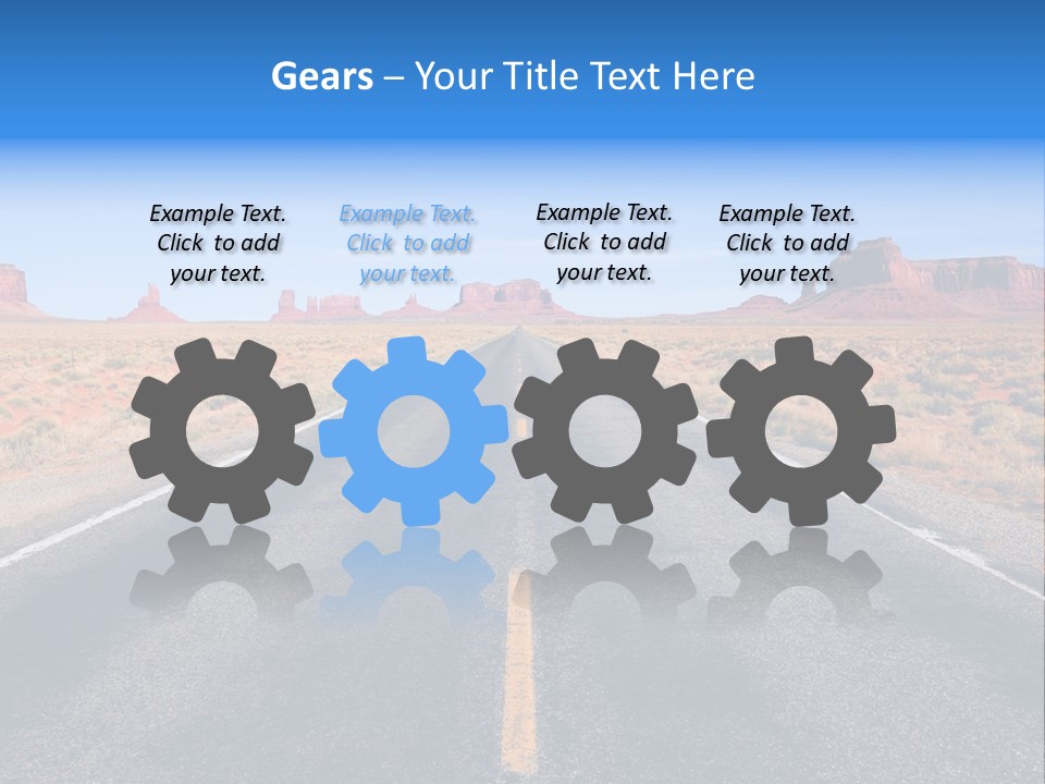 American Tourist Tourism PowerPoint Template