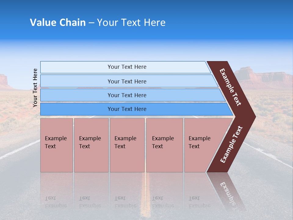 American Tourist Tourism PowerPoint Template