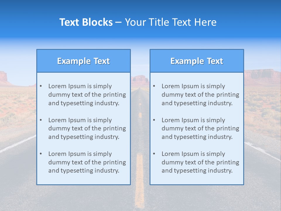 American Tourist Tourism PowerPoint Template