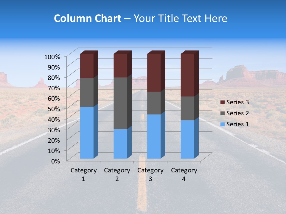 American Tourist Tourism PowerPoint Template