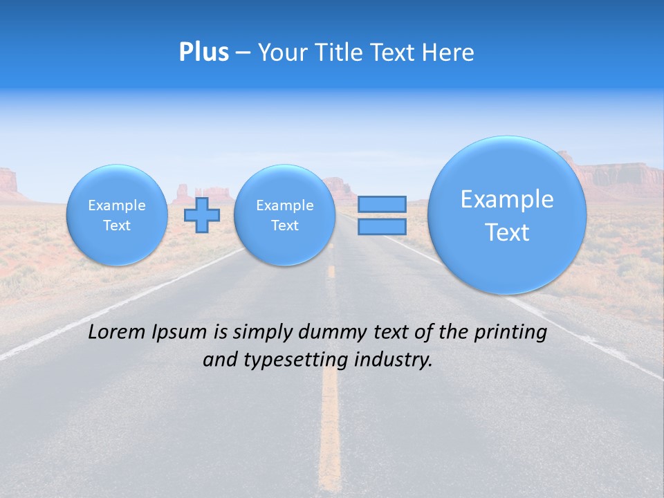 American Tourist Tourism PowerPoint Template
