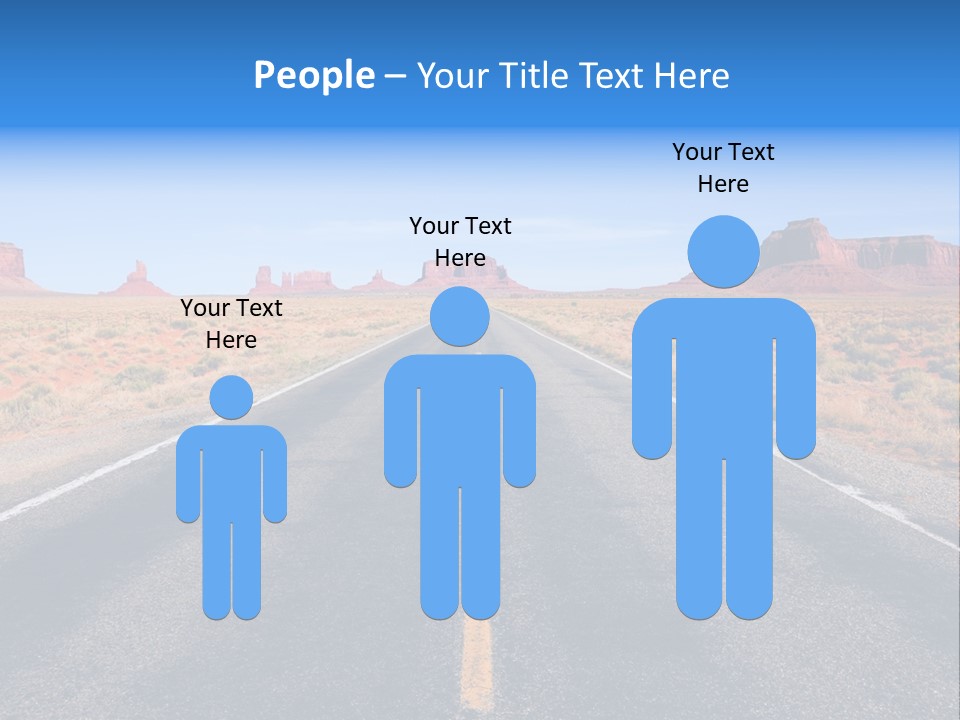 American Tourist Tourism PowerPoint Template