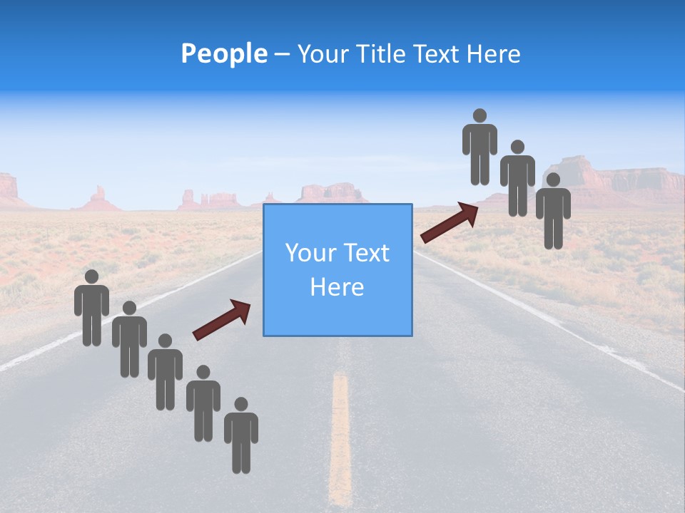 American Tourist Tourism PowerPoint Template