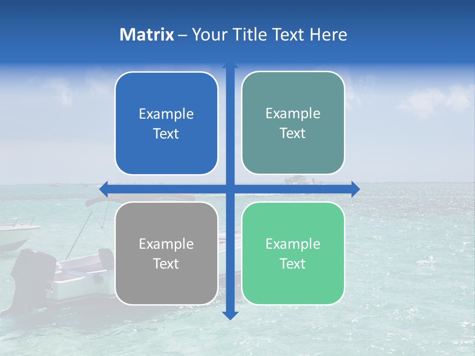 Outdoors Stingray City Heat PowerPoint Template