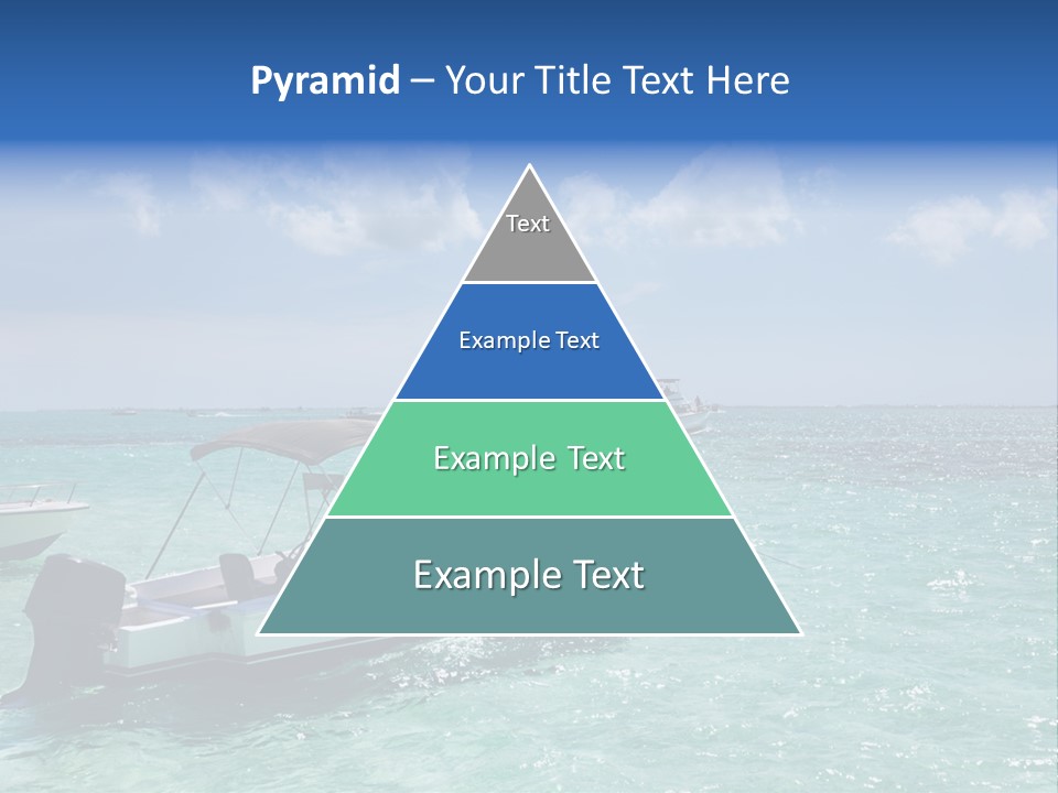 Outdoors Stingray City Heat PowerPoint Template