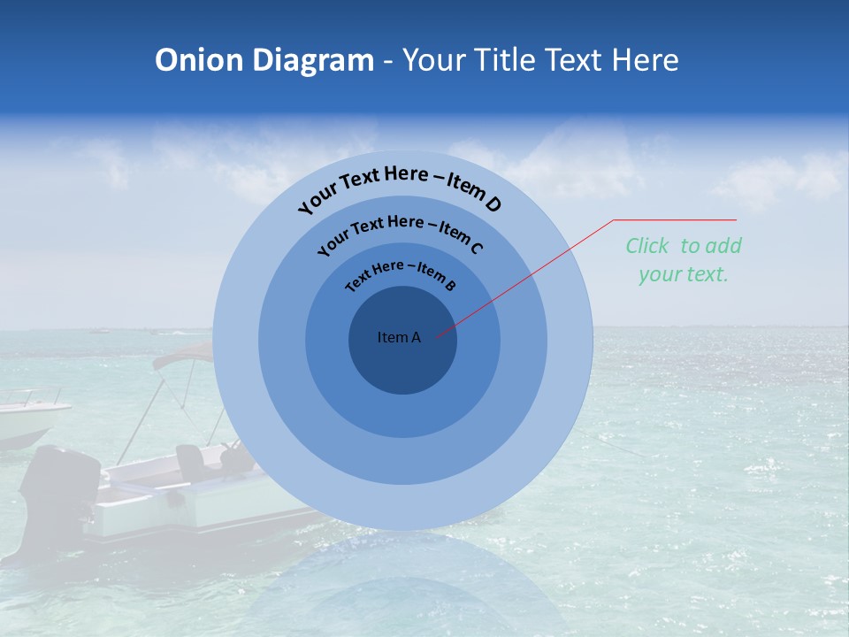 Outdoors Stingray City Heat PowerPoint Template