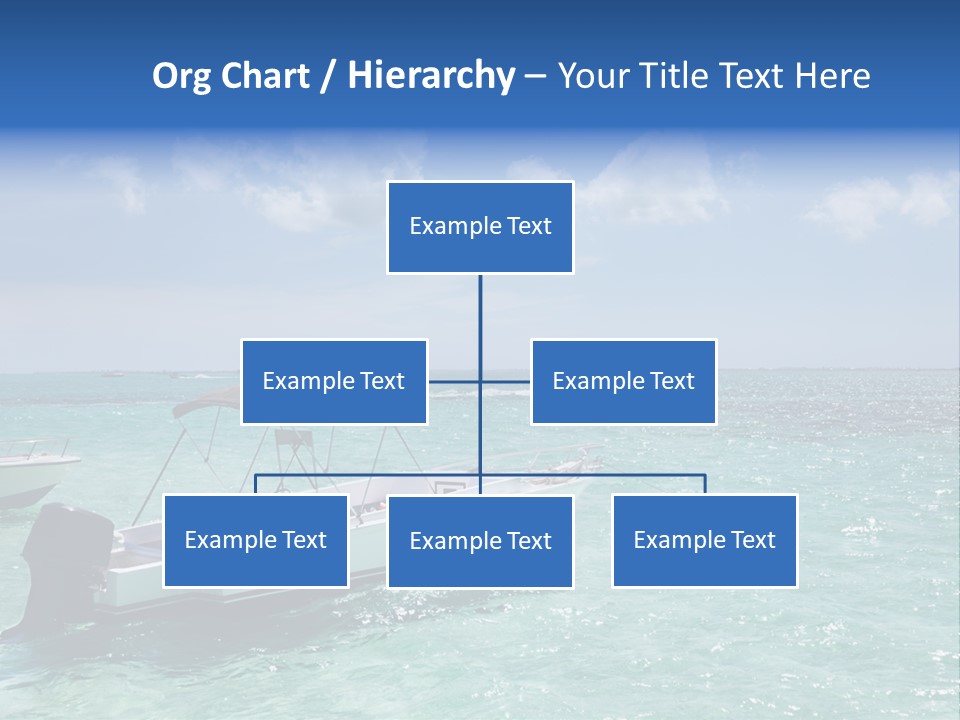 Outdoors Stingray City Heat PowerPoint Template