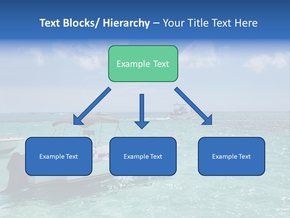 Outdoors Stingray City Heat PowerPoint Template
